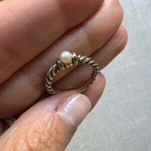 david yurman pearl classics band size 7